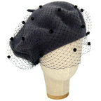 Basco Grigio Scuro Con Veletta