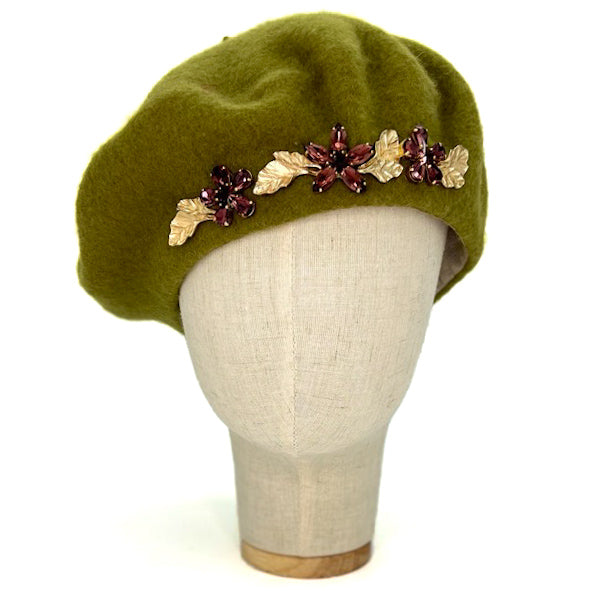 Basco Verde Chiaro Con Cristalli