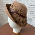 Cloche Fleurs Brûlées Cammello