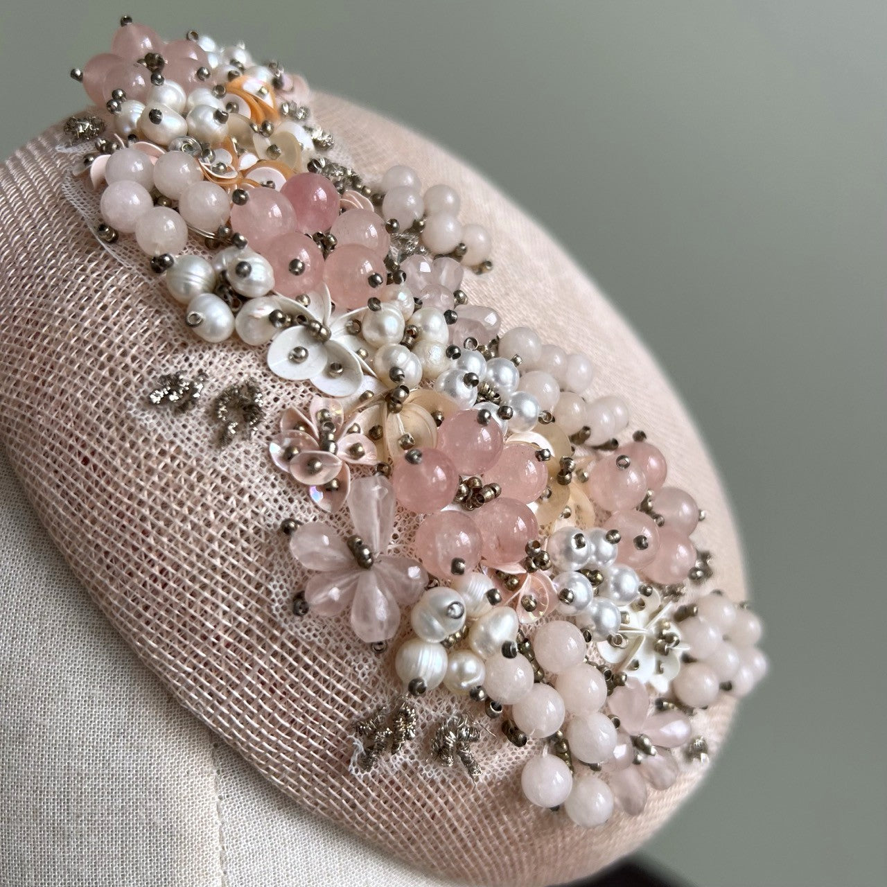 Jardin Secret - Fascinator Jardin Brodé