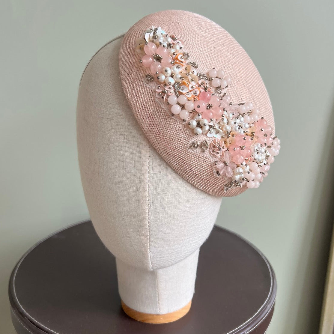 Jardin Secret - Fascinator Jardin Brodé