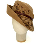 Cloche Fleurs Brûlées Cammello