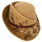 Cloche Fleurs Brûlées Cammello