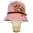 Cloche Fleurs Brûlées Rosa