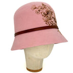 Cloche Fleurs Brûlées Rosa