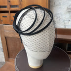 Ana Black Satin Headband