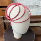 Ana Headband in Antique Pink Satin