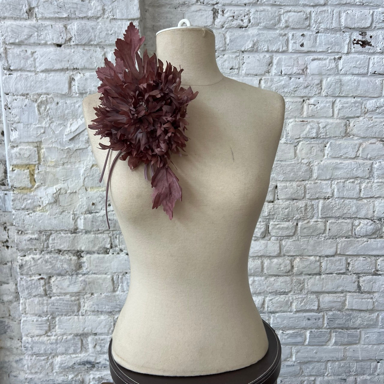 Dalia Amaranto in Seta