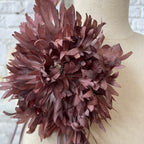 Dalia Amaranto in Seta