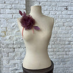 Rosa Carnosa Amaranto in Seta