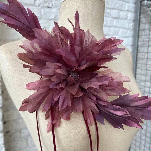 Anemone Rosa Intenso in Seta