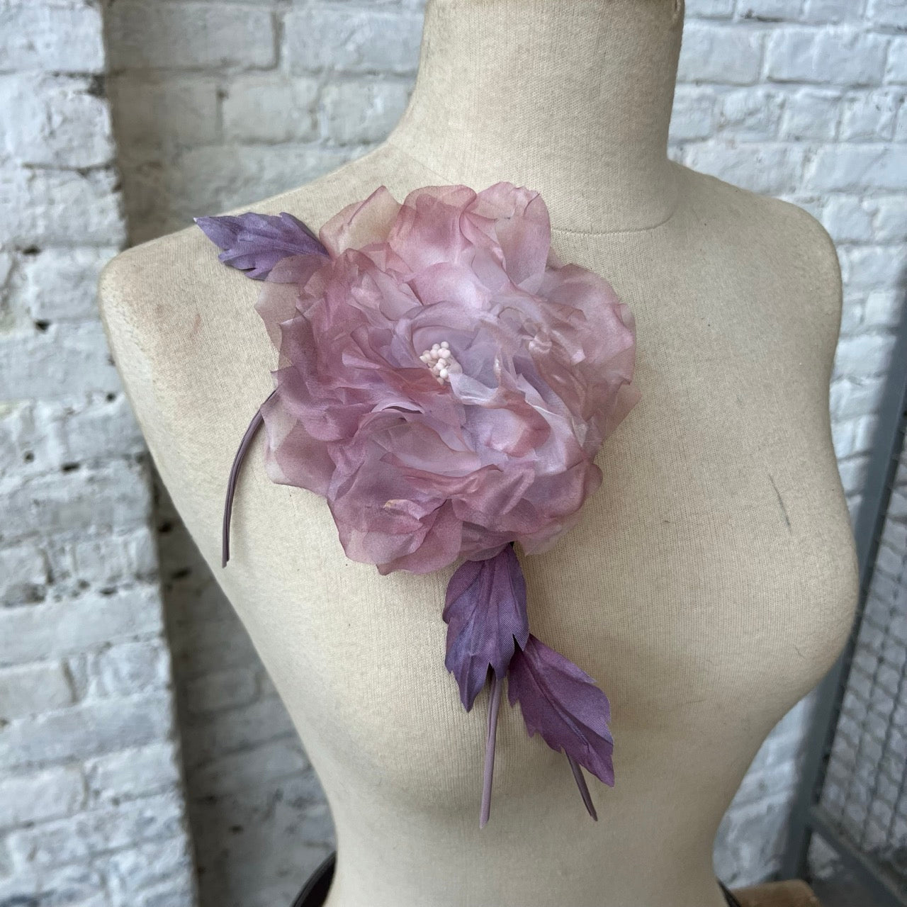 Rosa Carnosa Lilla in Seta