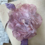 Rosa Carnosa Lilla in Seta