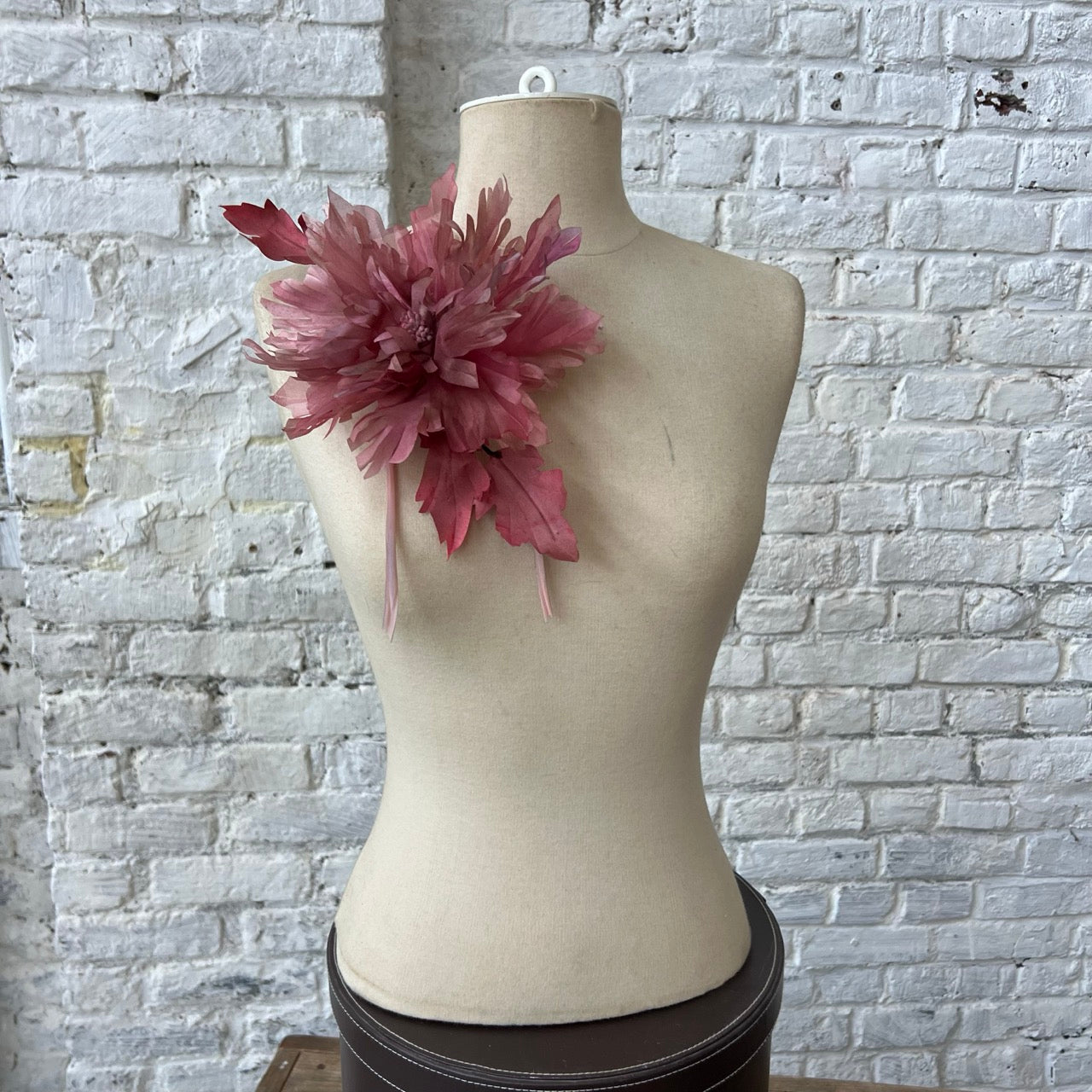 Anemone Rosa Caldo in Seta