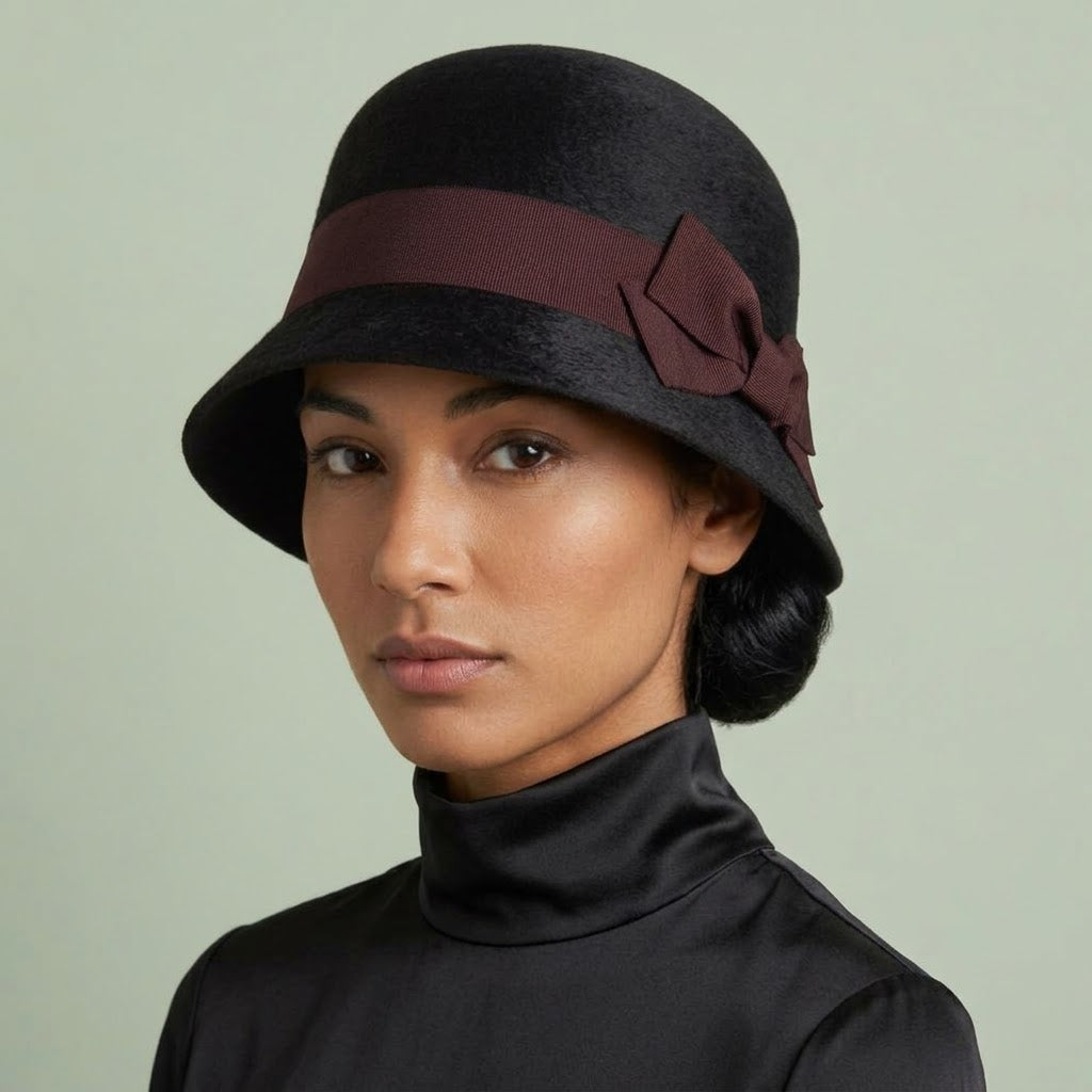 Cloche Colette - Feltro Vintage