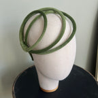Ana Cinnabar Green Velvet Headband