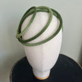 Ana Cinnabar Green Velvet Headband
