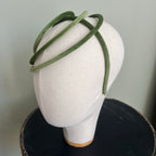Ana Cinnabar Green Velvet Headband