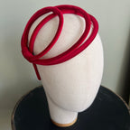 Ana Red Velvet Headband