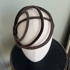 Ana Coffee Velvet Headband