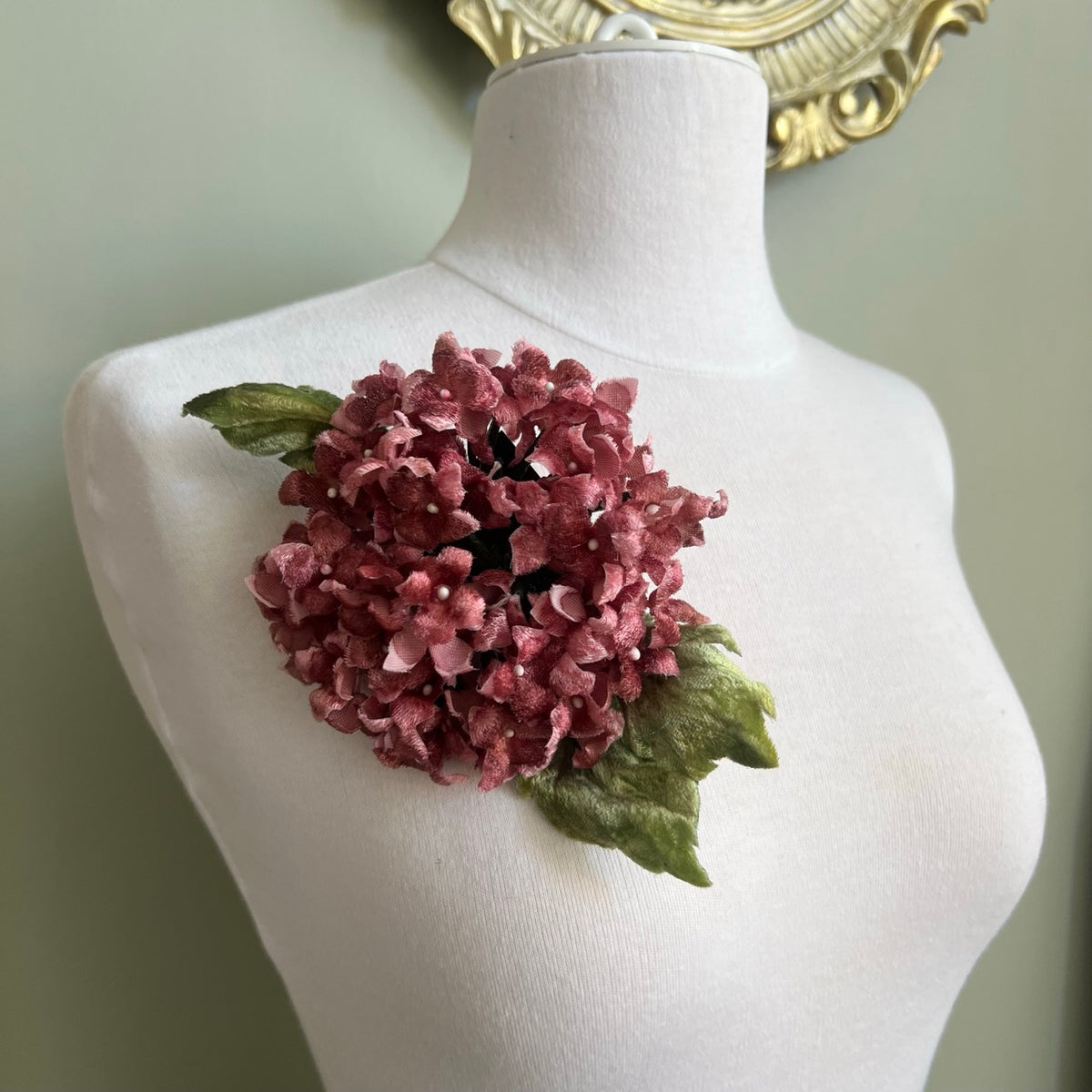 Pink Velvet Silk Hydrangea