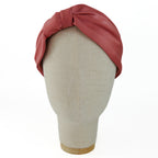 Serre-tête Vivien en satin rose