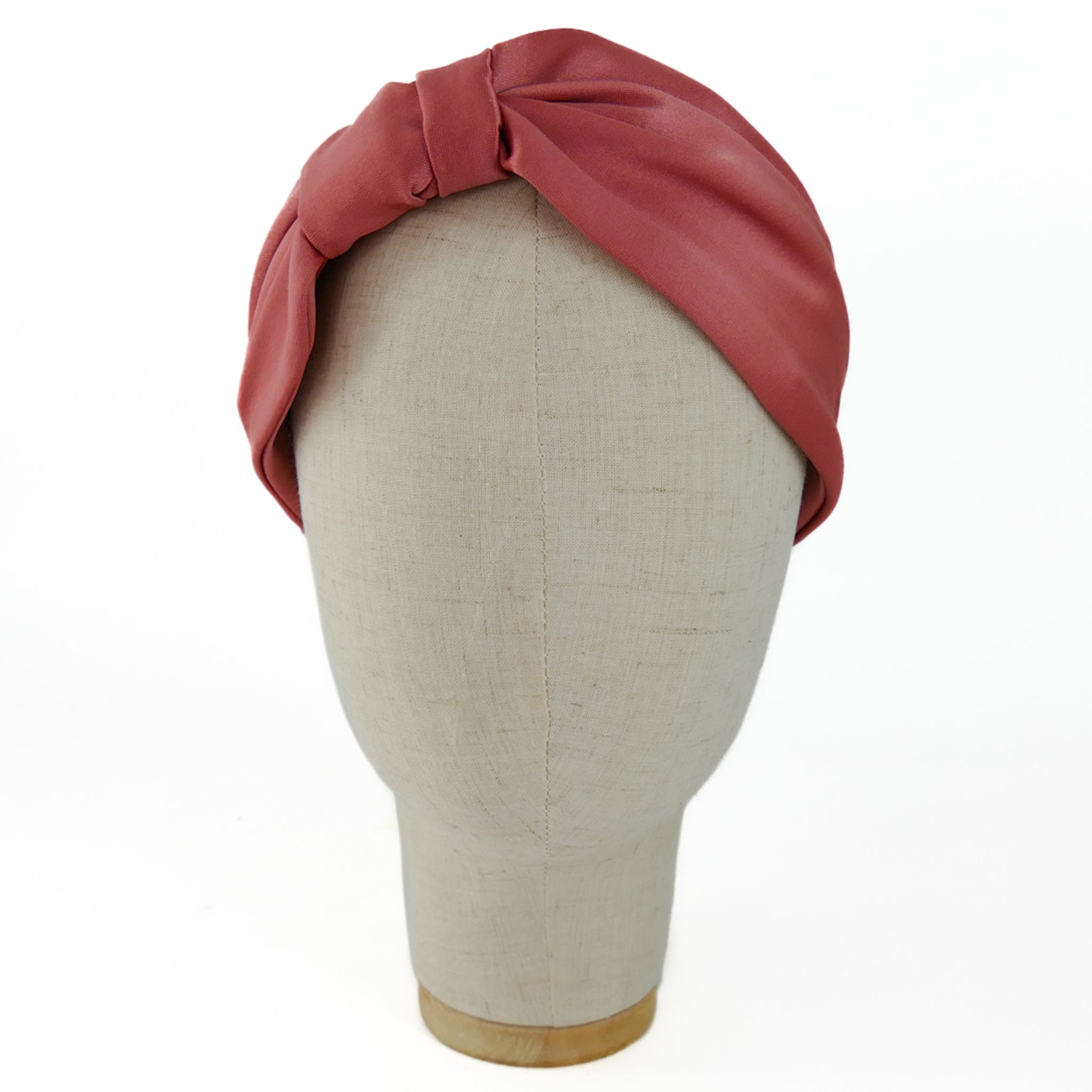 Serre-tête Vivien en satin rose