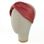 Serre-tête Vivien en satin rose