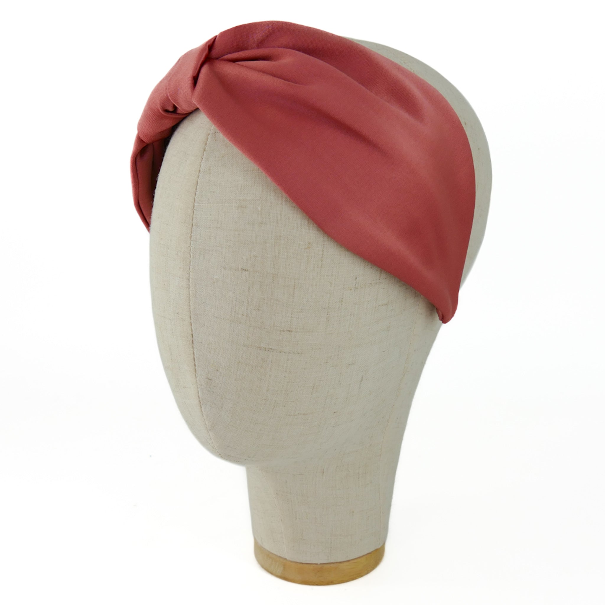 Serre-tête Vivien en satin rose