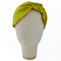 Cerchietto Vivien in Raso Verde Lime