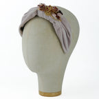 Cerchietto Liberty Vivien in Velluto Rosa Nude