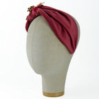 Cerchietto Liberty Vivien in Velluto Rosa Intenso