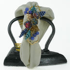 Cerchietto Liberty Vivien in Velluto Panna