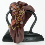 Cerchietto Liberty Vivien in Velluto Rosa Antico