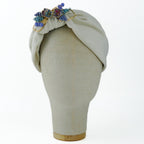 Cerchietto Liberty Vivien in Velluto Panna