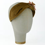 Cerchietto Liberty Vivien in Velluto Cammello