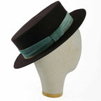 Cappello Falda Stretta Marrone