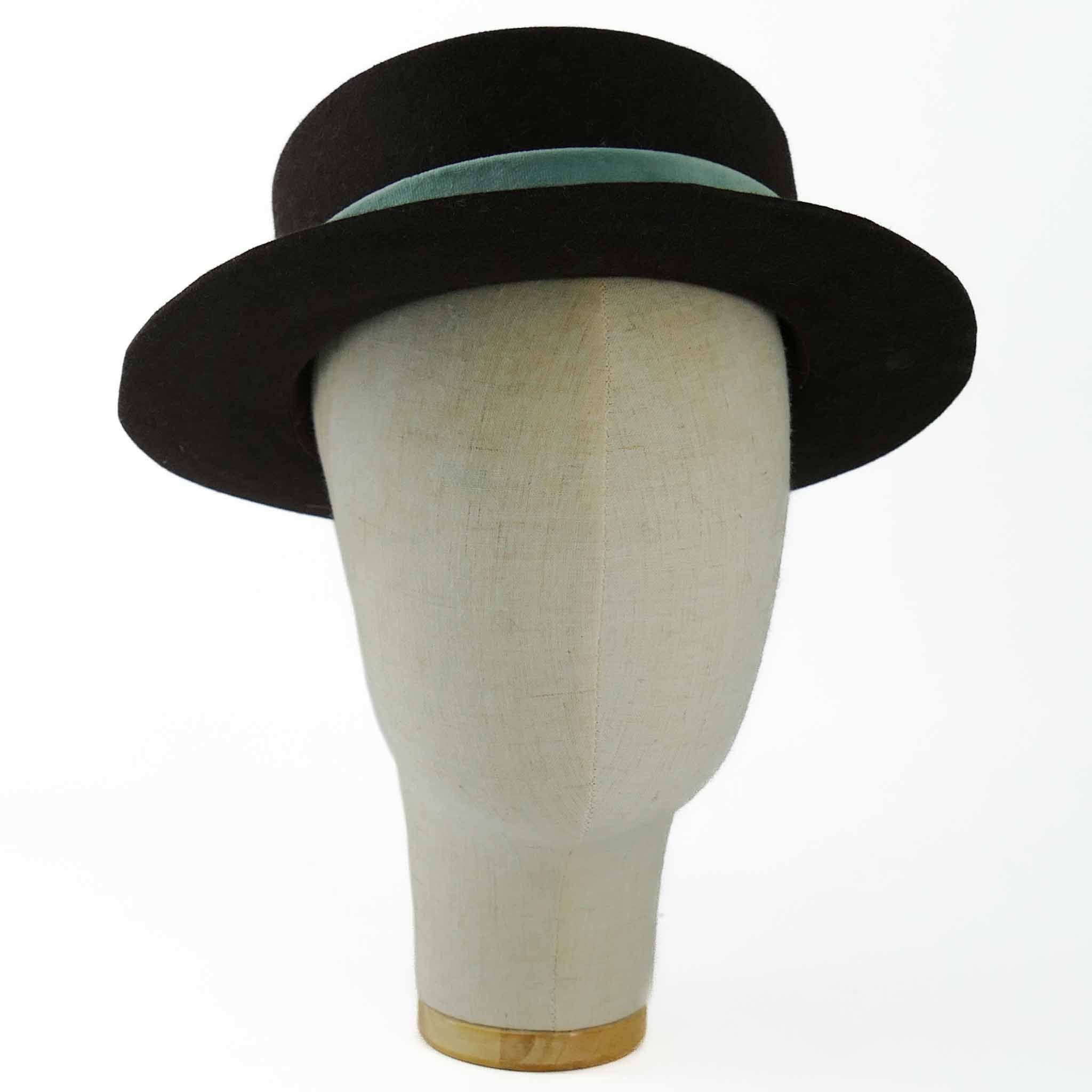 Cappello Falda Stretta Marrone