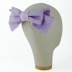 Nœud Damoiselle lilas en satin