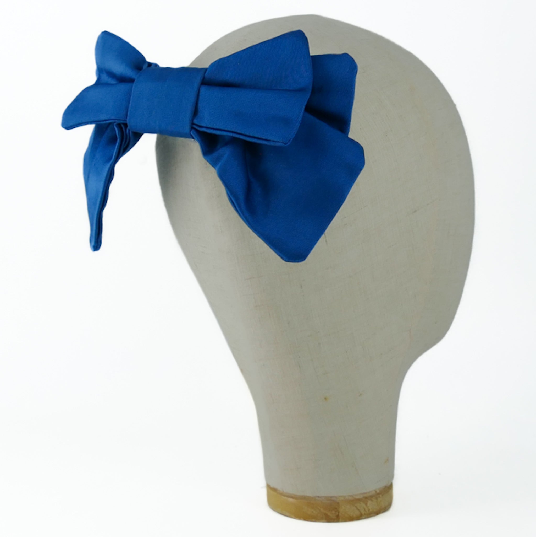 Fiocco Damoiselle in Raso Blu Jeans