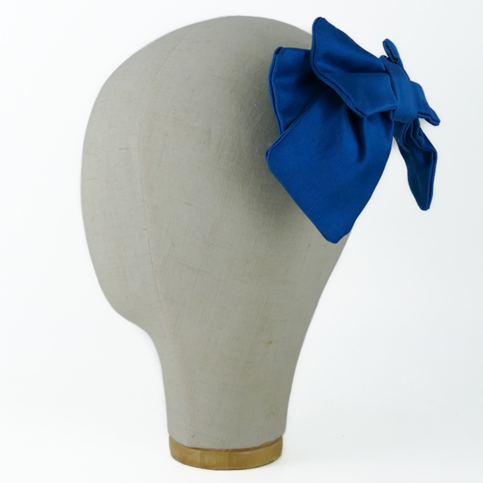 Fiocco Damoiselle in Raso Blu Jeans