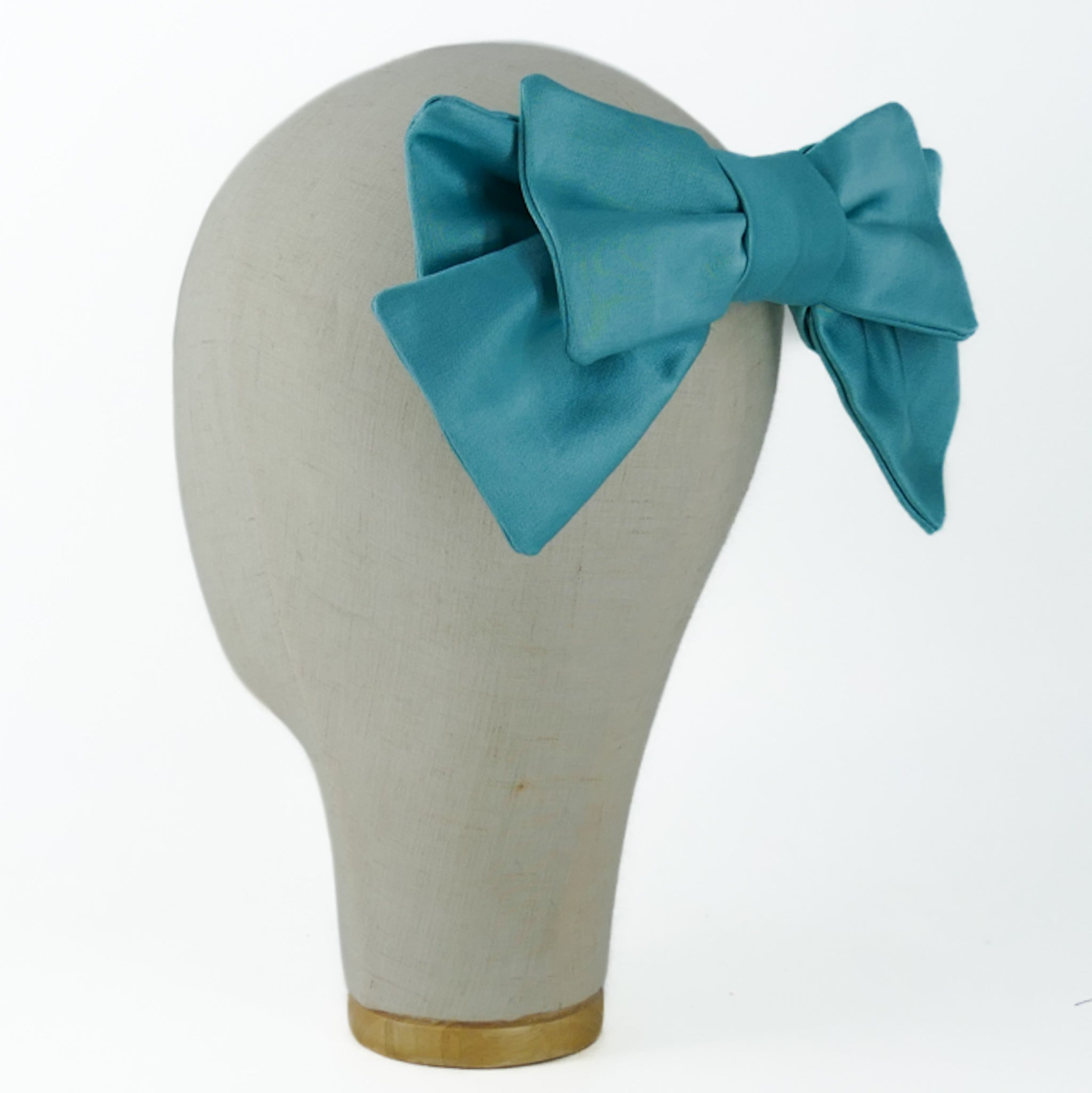 Fiocco Damoiselle in Raso Azzurro Mare