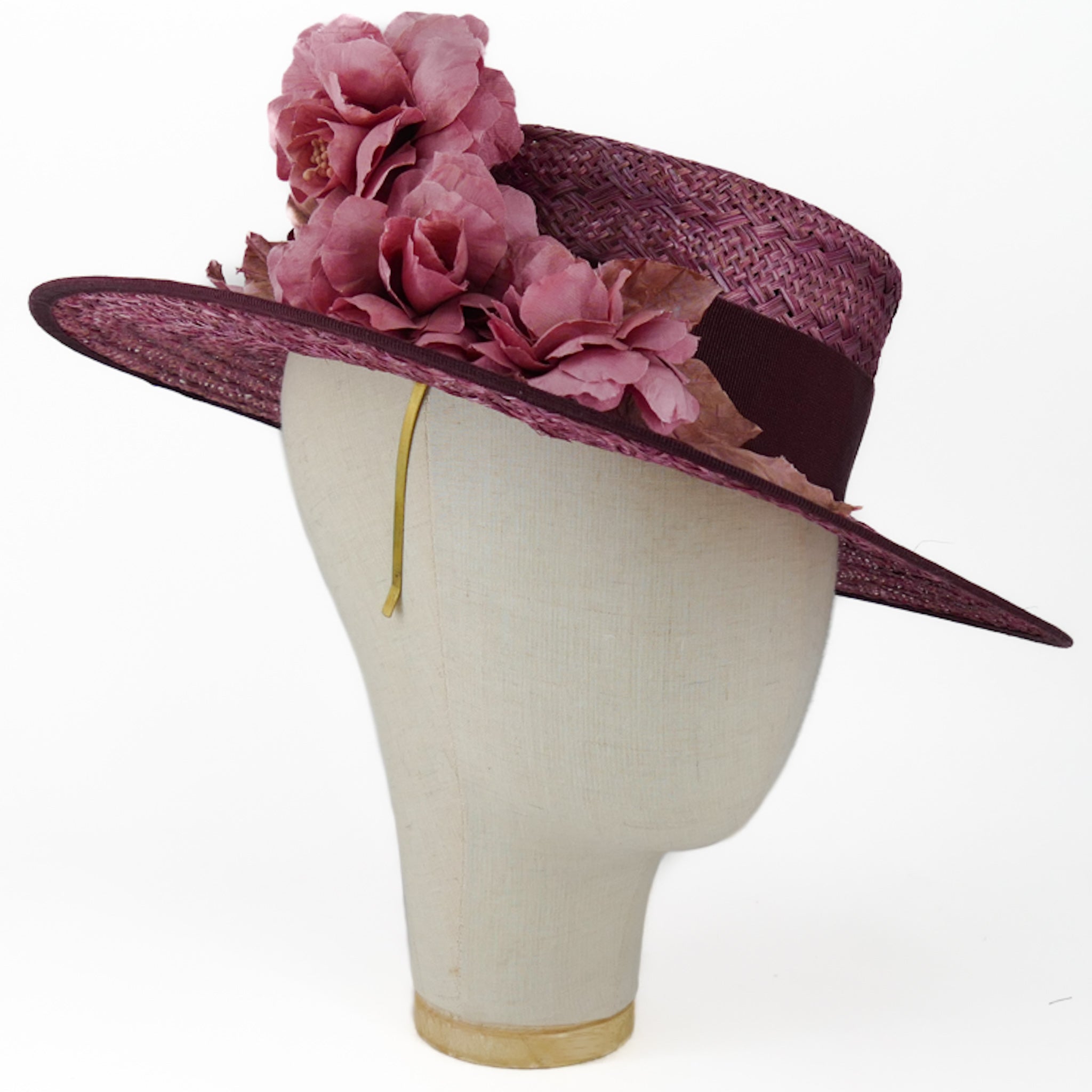 Jardin Secret - Cappello Camélia Bordeaux
