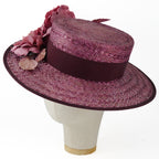 Jardin Secret - Camélia Bordeaux hat
