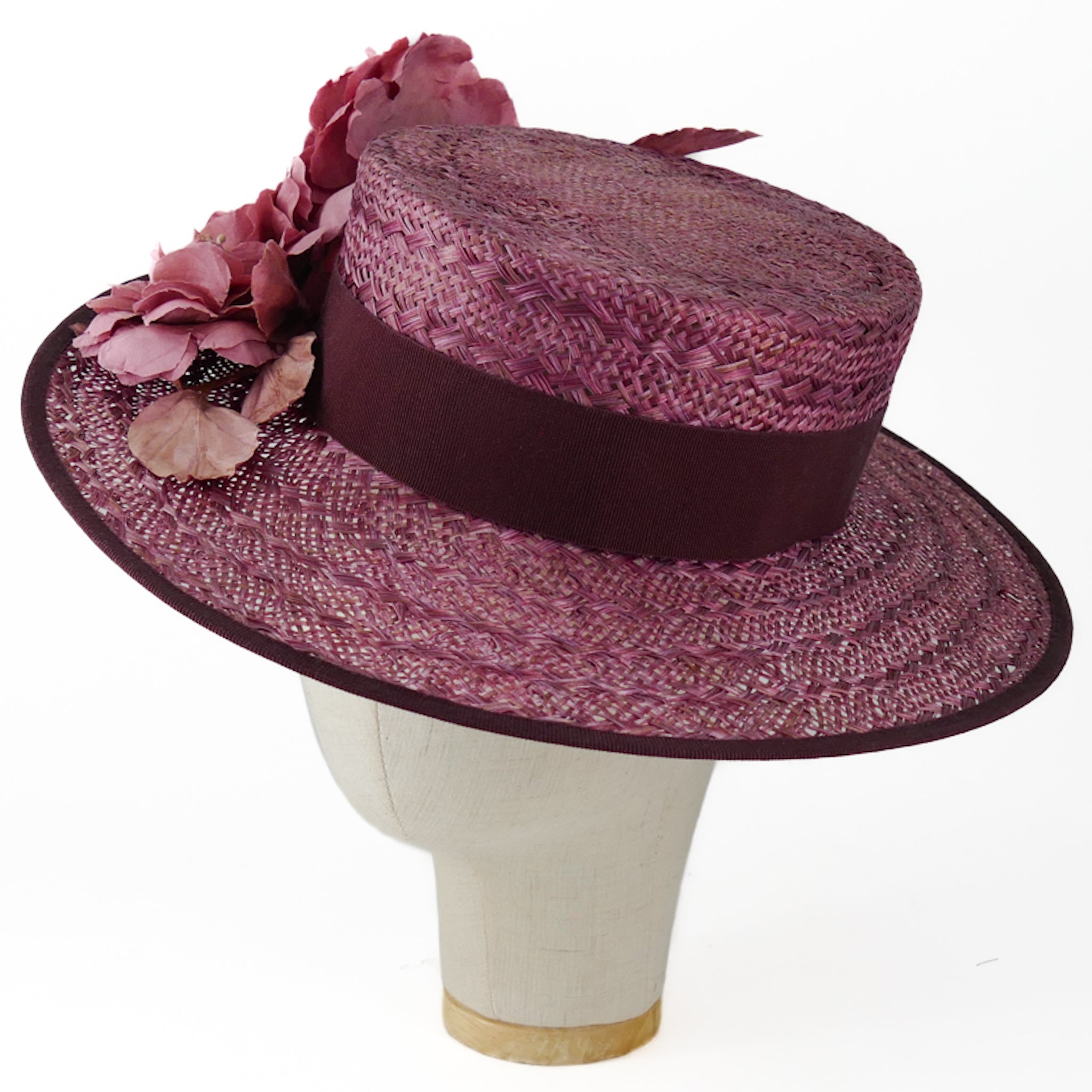 Jardin Secret - Cappello Camélia Bordeaux