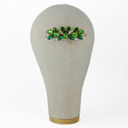 Barrette olivine ombré