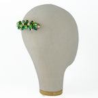 Barrette olivine ombré