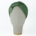 Serre-tête Vivien en satin vert sauge