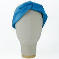 Cerchietto Vivien in Raso Azzurro Intenso