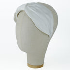 Cerchietto Vivien in Raso Bianco Ottico